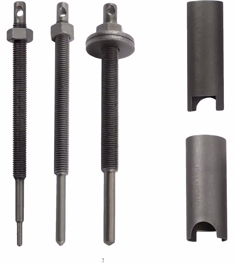 Set di estrattori per cuscinetti, kit di 8 utensili, per applicazioni da 0,35 a 1,18 pollici, realizzato Acciaio al carbonio 45#, elevata resistenza alla trazione, versatile per applicazioni motociclistiche
