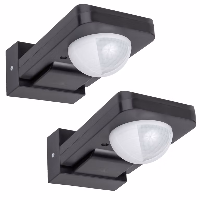 2x Rilevatore di movimento PIR Maclean a infrarossi IP65 max 2000W MCE243 GR