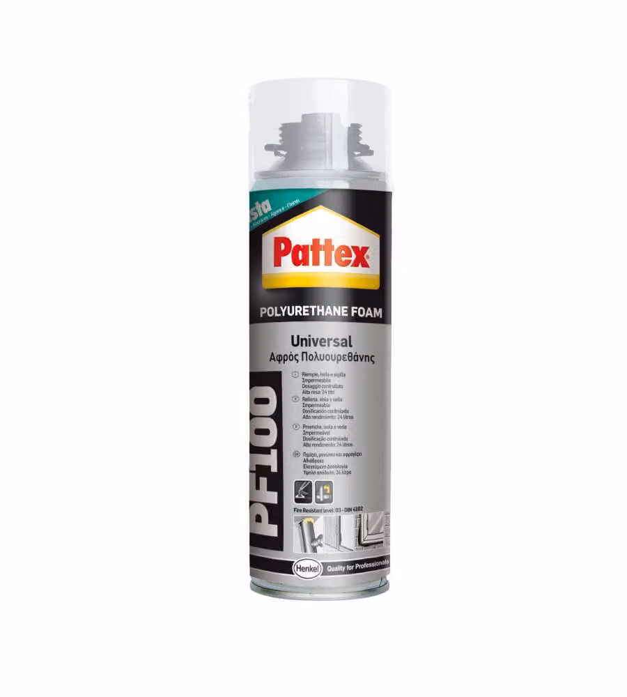 Schiuma poliuretanica Pattex bianca 500 ml – 2