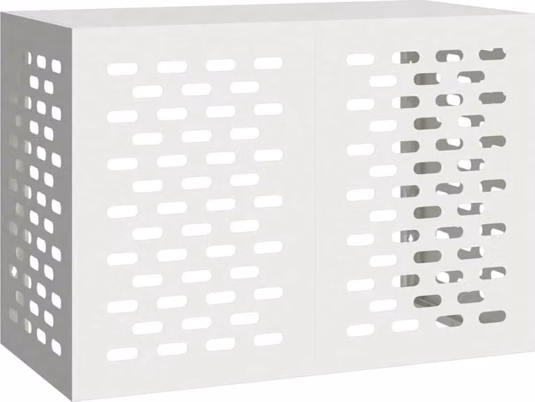 Copertura per condizionatore d'aria Bianco 100 x 50 x 70 cm