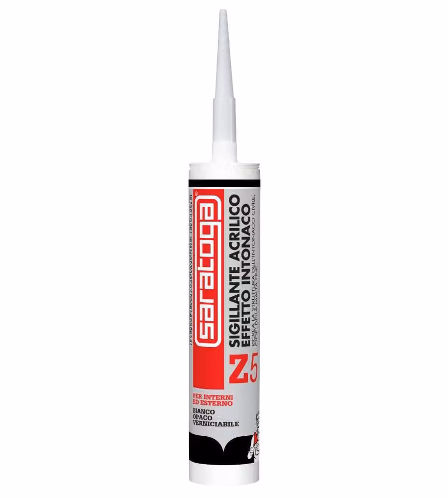 Sigillante Acrilico Bianco 280 ml per Crepe e Fessure