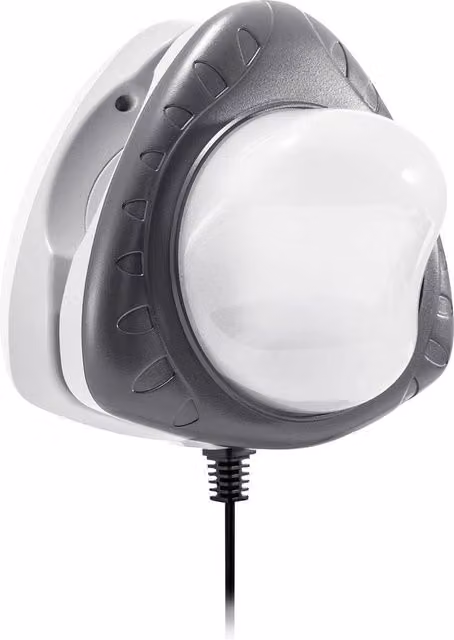 Luce a LED magnetica Intex per piscine, colore bianco e grigio, con protezione IP65