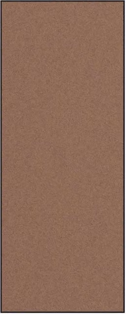 Zerbino rettangolare moderno marrone e nero in poliammide L: 120 cm, P: 300 cm – 1