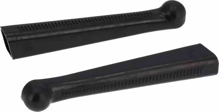 Set: 2x manicotto per leva a mano in alluminio, nero - Simson S50, KR51/1 Schwalbe, SR4