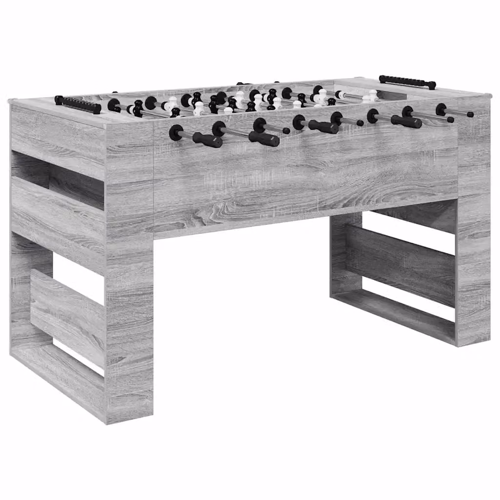 Tavolo da Foosball Sonoma vidaXL grigio L: 146,5 cm, P: 74 cm, H: 85 cm – 2