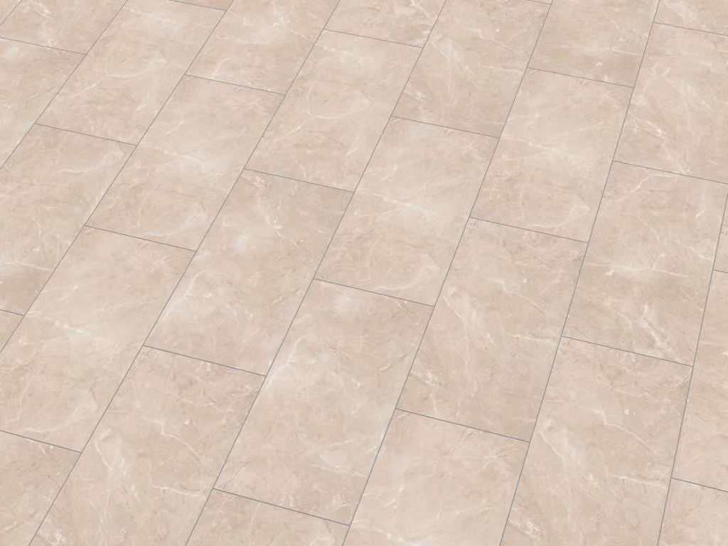 Laminato lucido Falquon Stone 2.0 NUOVO HG D2911 Botticino Classico Light con fuga a 4V
