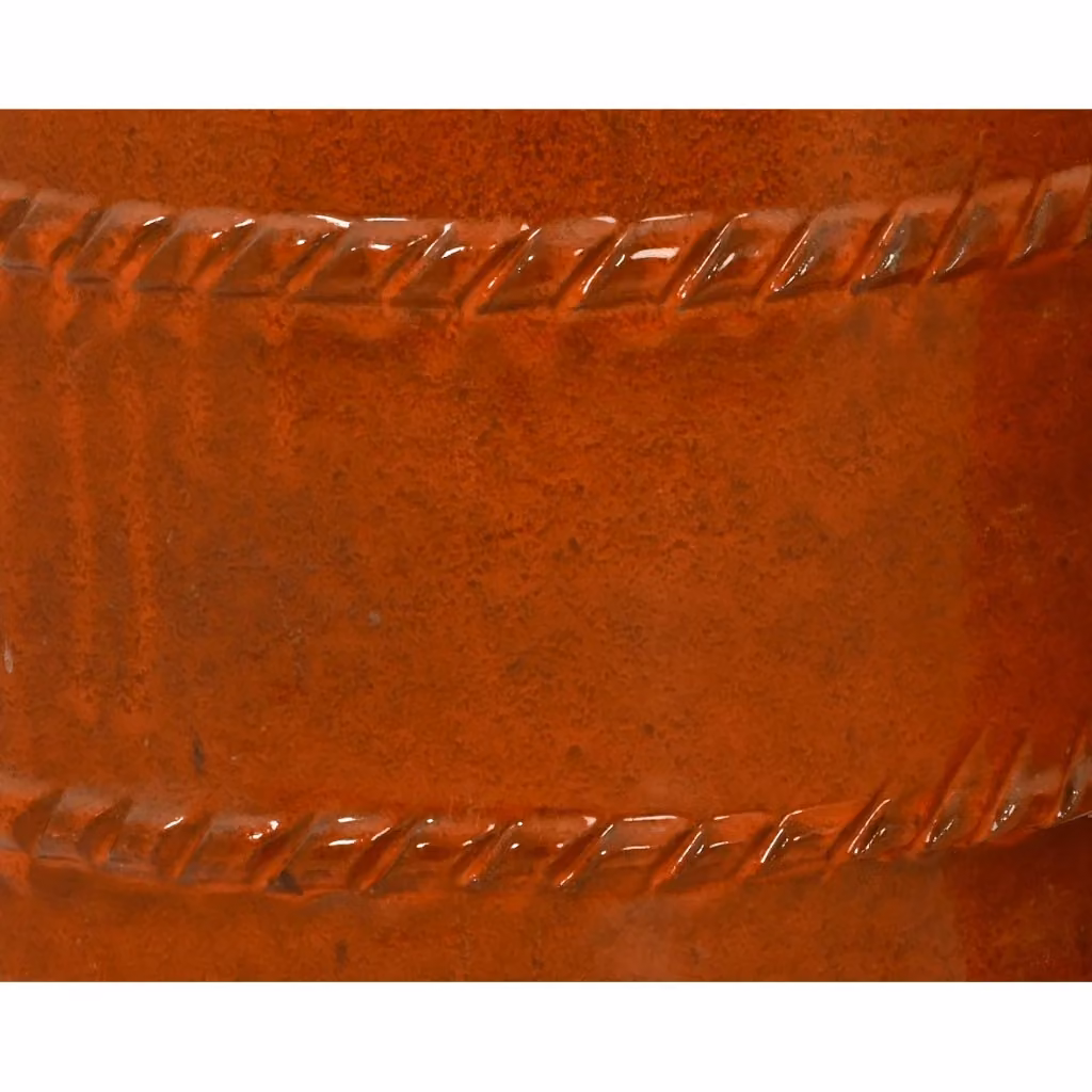 Portavaso Lucia Decoris in terracotta rosso, L: 35 cm, H: 61 cm – 2
