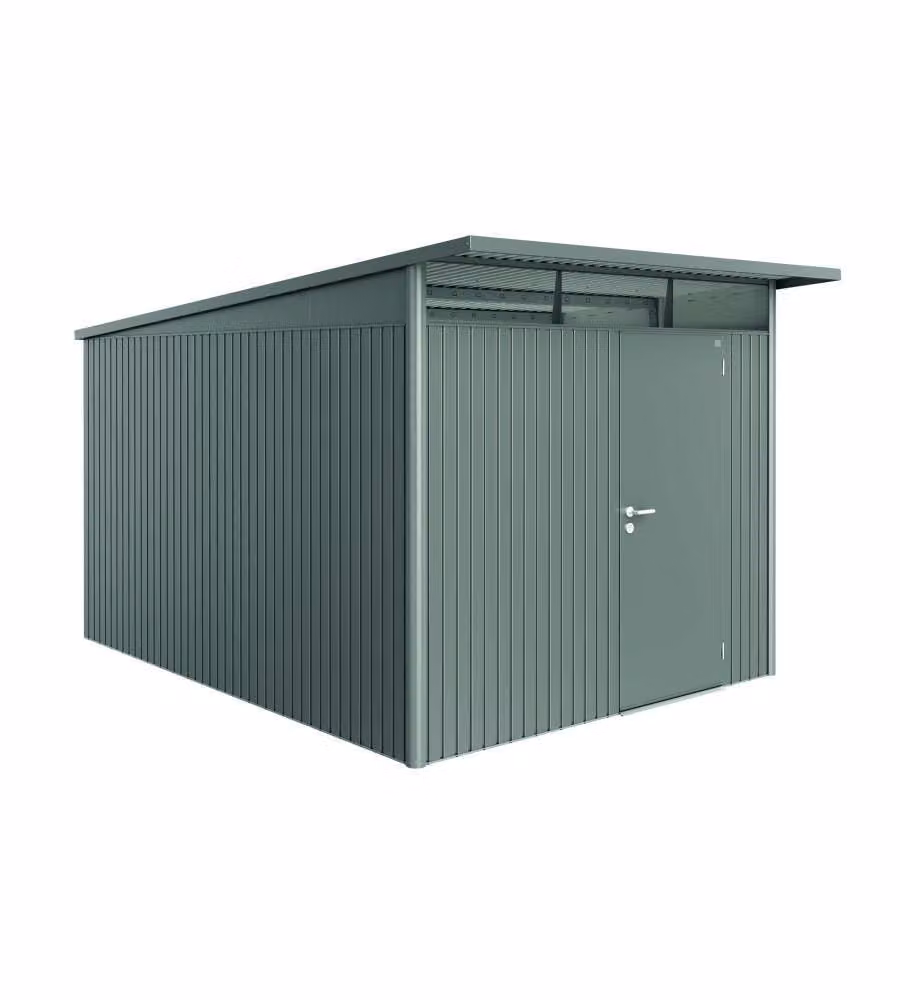 Casetta AvantGarde Misura A8 grigio quarzo metallizzato con porta standard
