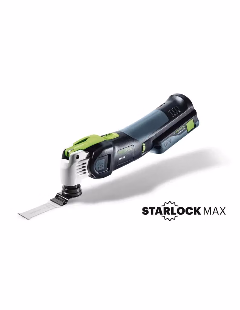Utensile Multifunzione Festool OSC 18 HPC 4,0 EI-Plus con Batteria da 4,0 Ah e Sistema di Trasporto SYS3 M 187 Multicolore – 2