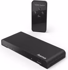 Switch HDMI Hama 4K con 3 porte, nero