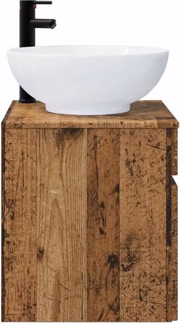 Mobile Lavabo | Armadio Lavabo da parete Legno antico 49 x 44,5 x 66,5 cm