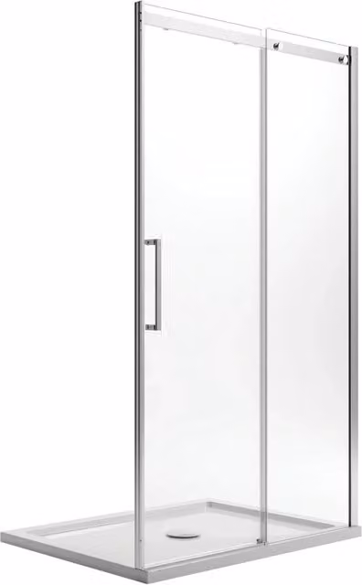 Porta Doccia 150CM H200 Vetro Trasparente 8mm Versione Destra con Easy-Clean mod. Prime