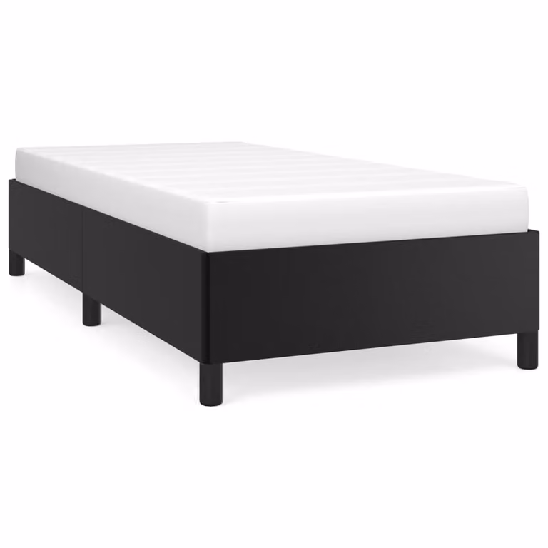 Giroletto Nero 90x200 cm in Pelle finta
