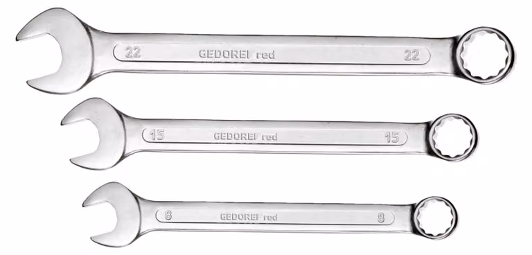 GEDOREred 3300994 Ring-Maulschlüssel-Satz R09105017 3300994 17-teilig