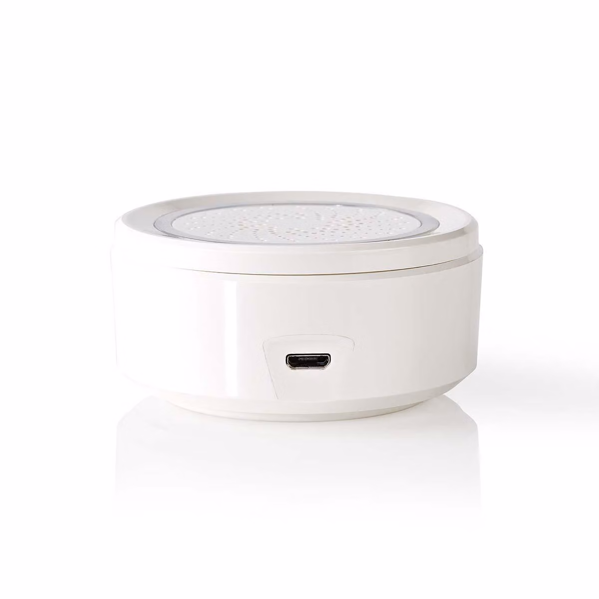 NEDIS Sirene WLAN Netz 8Sounds 85dB Andr/iOS ws WIFISI10CWT