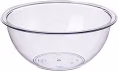 Insalatiera in plastica trasparente Giganplast diametro 28 cm 3680K3