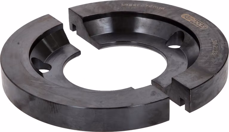 KS Tools  Coppia di semigusci neri, per cuscinetti Ø 72 mm, 150.2133