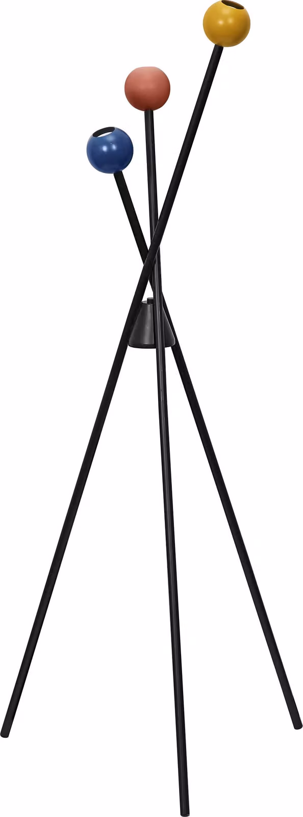 OSRAM DECOR Bubble Lampada da terra, 3xE27, non dimmerabile, IP20, metallo, multicolore