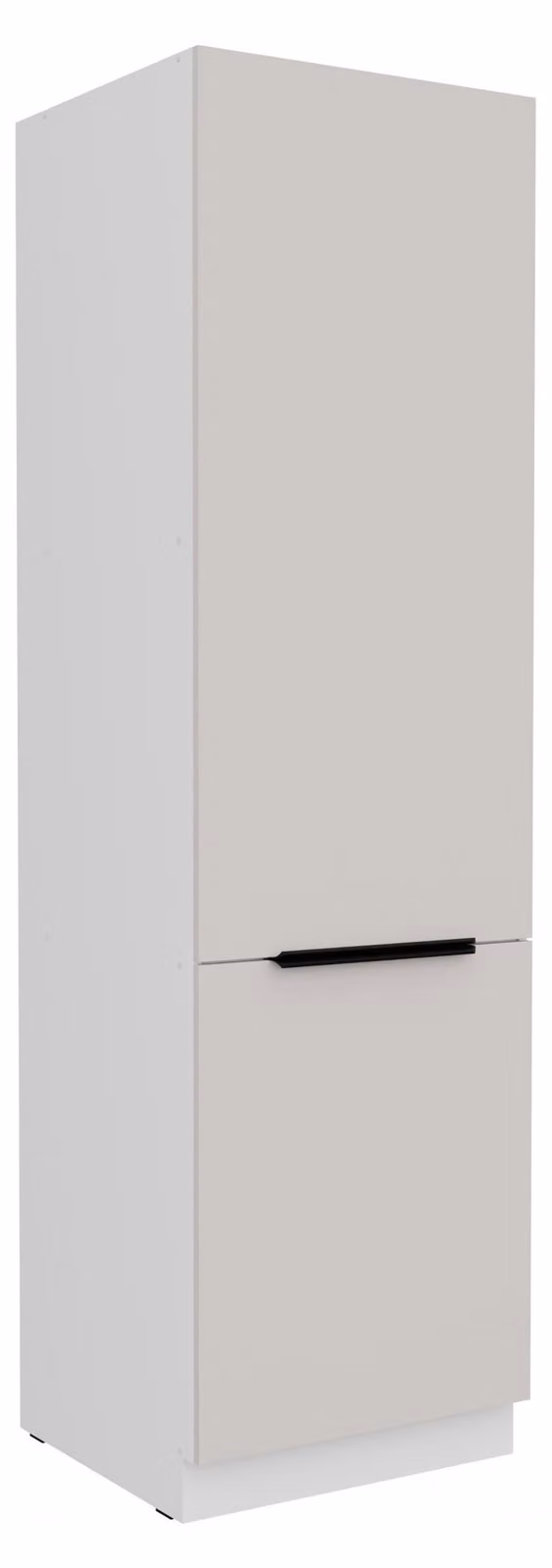 Credenza da cucina 60 cm COMO, beige cashmere opaco + bianco opaco, angolo cottura, blocco cucina, cucina, cucina componibile