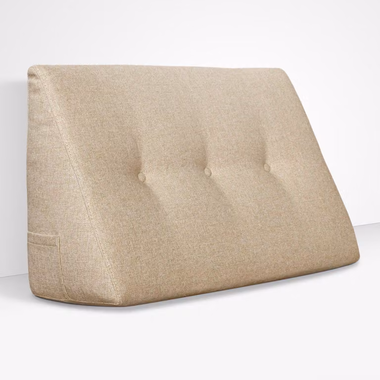 Cuscino da Lettura a Cuneo Chill Pillow 100 cm x 26 cm Beige