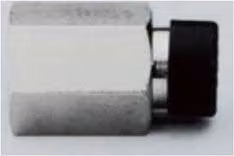 Raccordo automatico Walmec F 1/4" per tubi con diametro esterno 10 mm, colore argento
