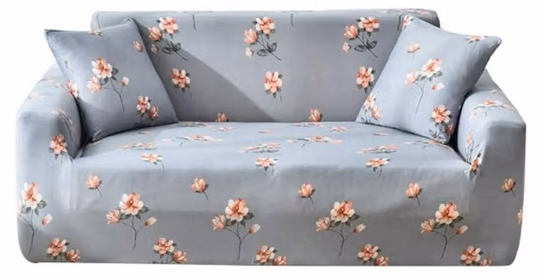 Copertura elastica per divano con antiscivolo - Include 2 federe - 145-180 cm