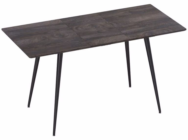 Tavolo da pranzo allungabile, per 6-8 persone | Colore: Grigio | Dimensioni: 120x75x77 cm
