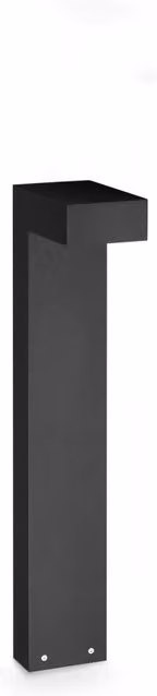 Lampada da giardino a palo SIRIO LED Ideal Lux, colore nero, luce calda 3000K, IP65