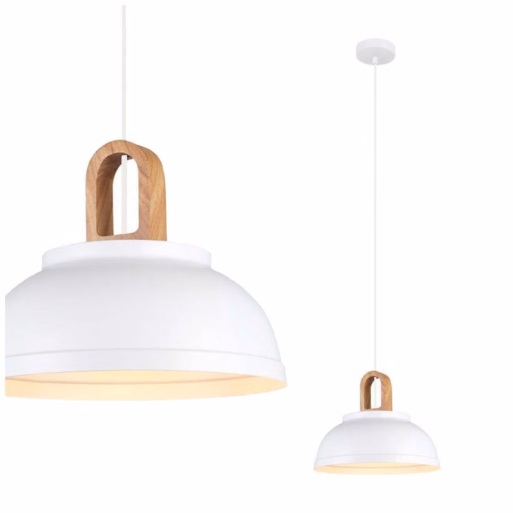 Italux Danito, lampada a sospensione moderna bianca MDM3153/1M W