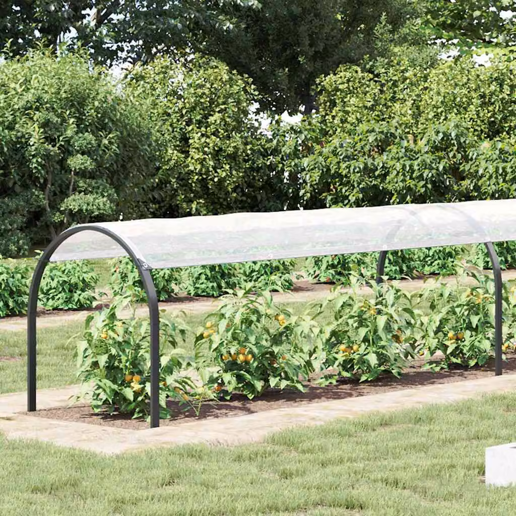 vidaXL Copertura per Piante con Occhielli 2x4 m in Polietilene
