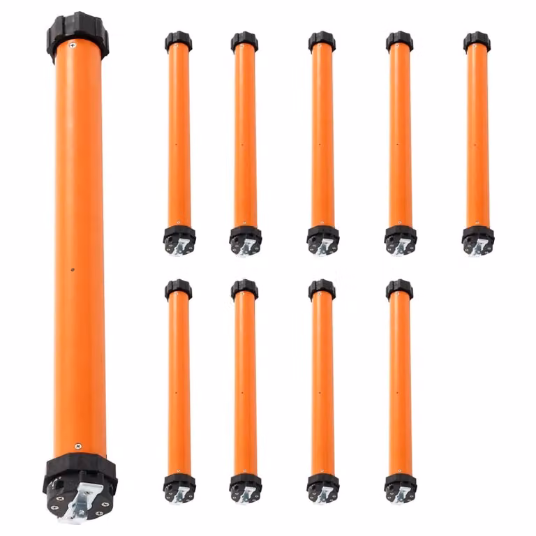 vidaXL Motori tubolari 10 pezzi 50Nm