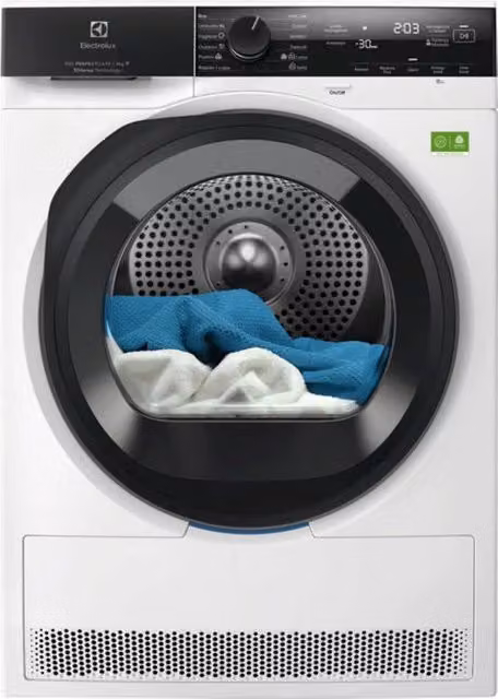 Electrolux EW9H4Y9A 900 PerfectCare Asciugatrice a Pompa di Calore 9 Kg Classe A Wi-Fi colore Bianco L: 59,6 cm, P: 63,6 cm, H: 85 cm