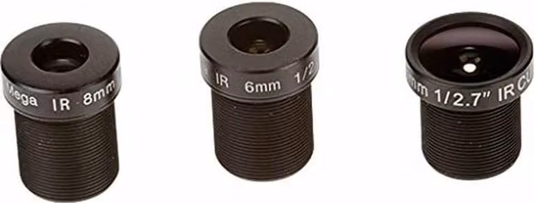 AXIS - Kit di obiettivi per videosorveglianza x 6 - connettore M12 - per AXIS P3904-R M12 Network Camera, P3905-R M12 Network Camera, P3915-R M12 Network Camera