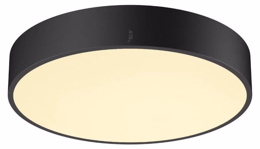 SLV 1007296 MEDO PRO 40, plafoniera LED, rotonda 3000/4000K, 19W, taglio di fase del bordo d'uscita, 80°, UGR