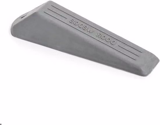 Fascia in gomma - Protezione antiscivolo - 14 x 4,5 cm - Grigio