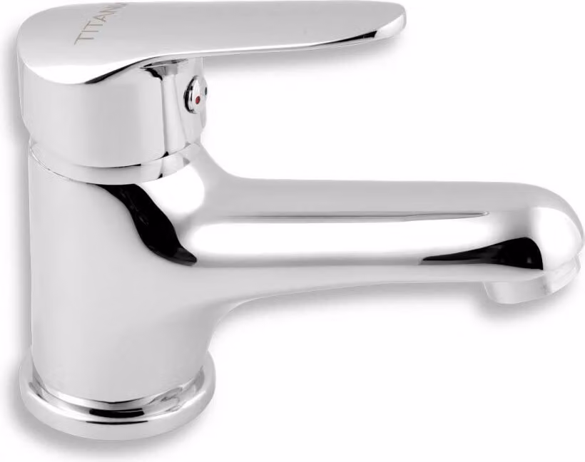 Miscelatore per lavabo senza piletta Titania IRIS New Chrome