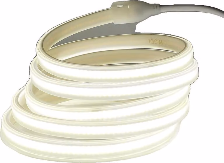 Striscia LED, alta luminosità, design impermeabile, bianco freddo 6000K, spina UE 220V, 20m