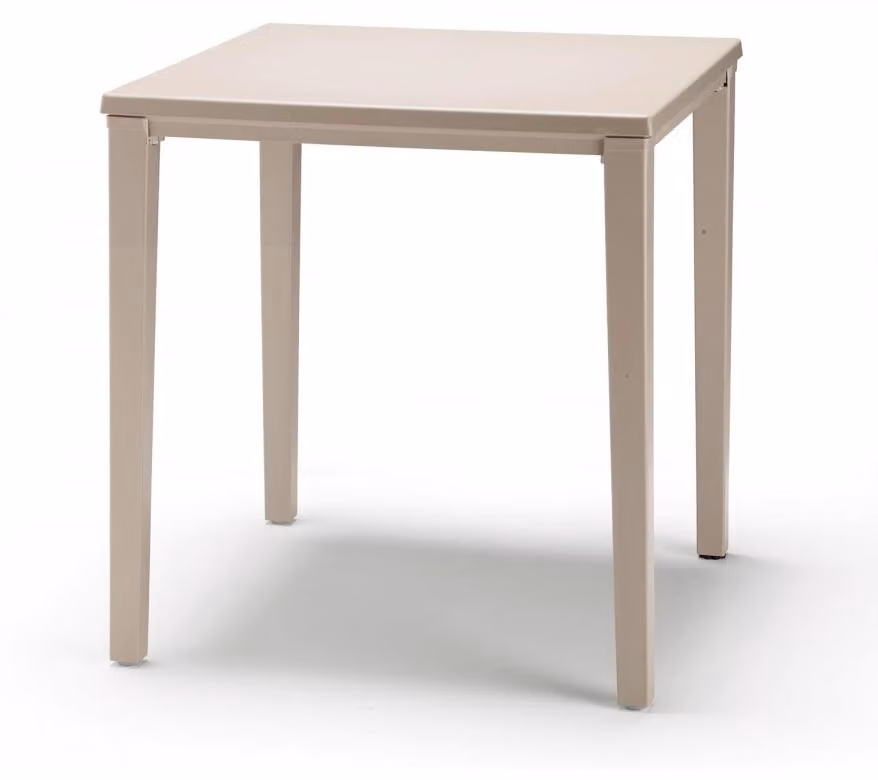 TAVOLO TIMO 70 X 70 - SCAB Colore: Tortora