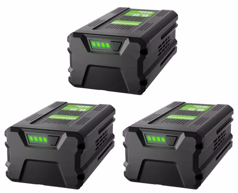 Batterie di ricambio, capacità 6000mAh, compatibili con i modelli GBA80600 e GBA80200, confezione da 3