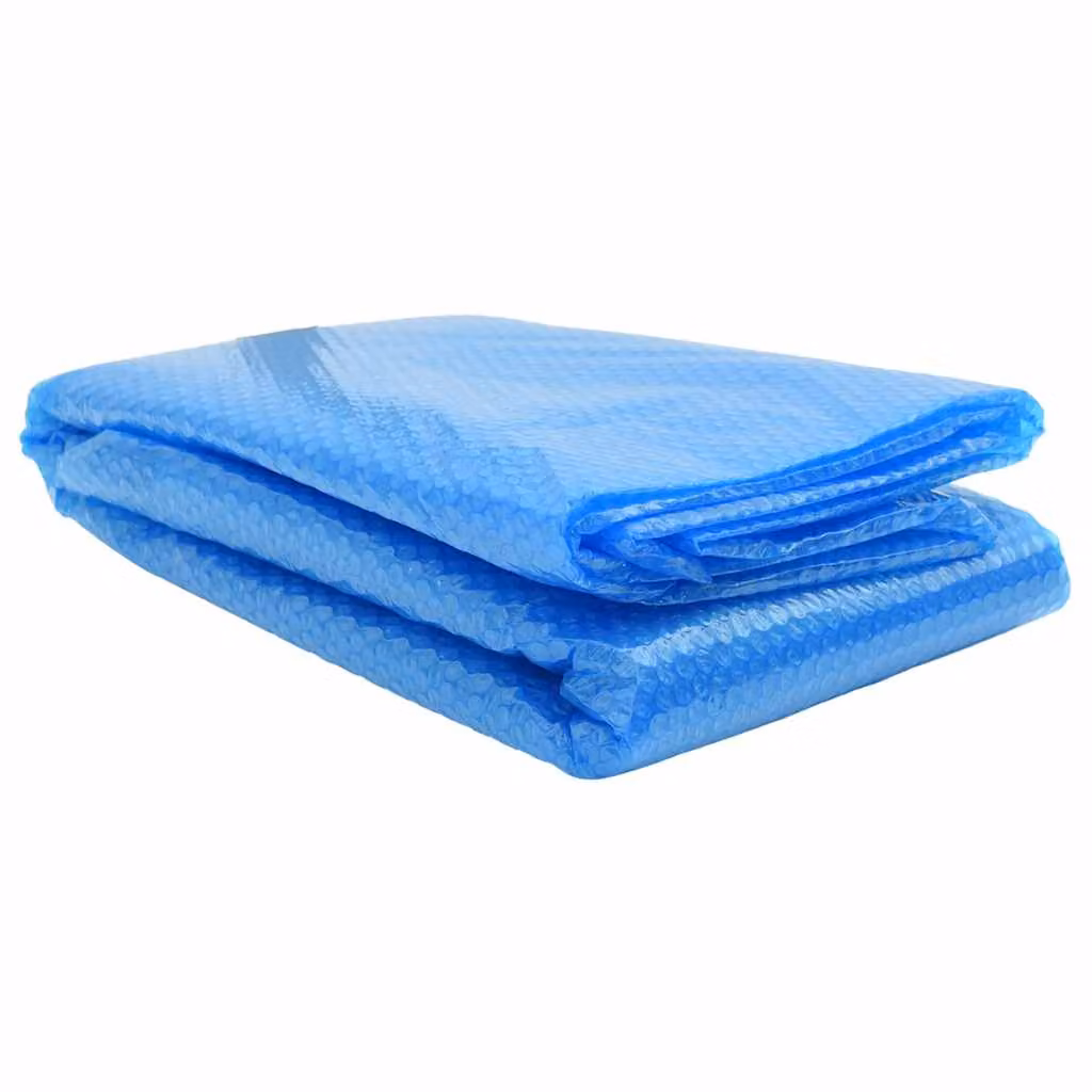 vidaXL Copertura solare per piscina 732 x 366 cm 0,1 mm Quadrato