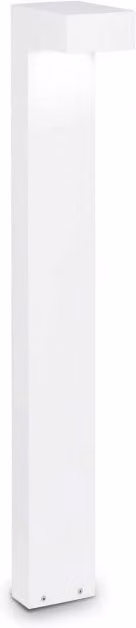 Lampada da terra Sirio Pt2 Ideal Lux, colore bianco, Altezza: 80 cm