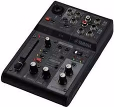 Mixer per Live Streaming Yamaha AG03MK2 Interfaccia Audio Black
