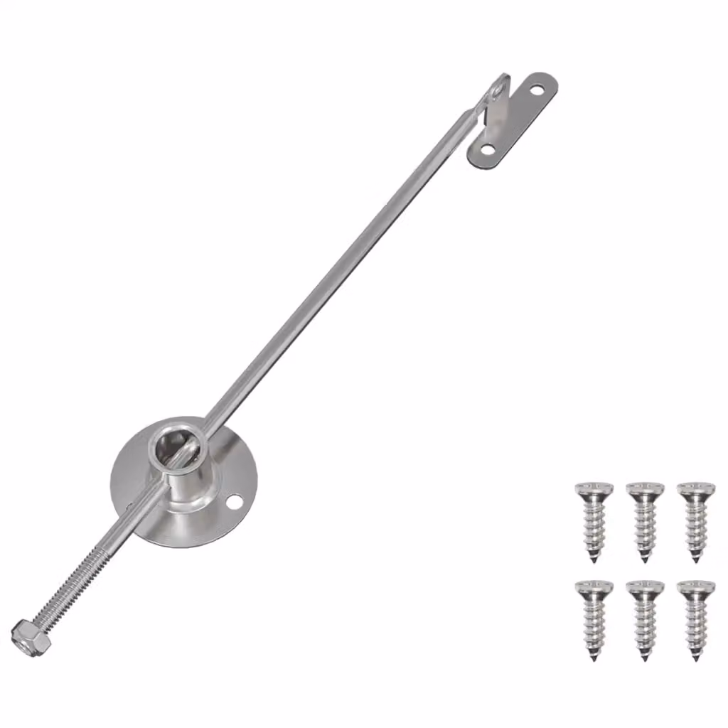 Set di 439 cerniere a barra di trascinamento vidaXL in ferro galvanizzato colore argento – 3