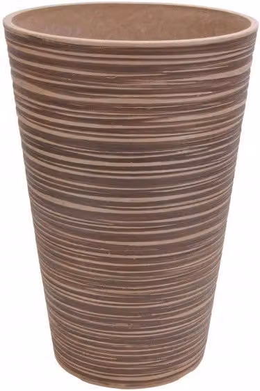 Vaso Grande Azalea Ø41x60 cm in Fibra sintetica Taupe