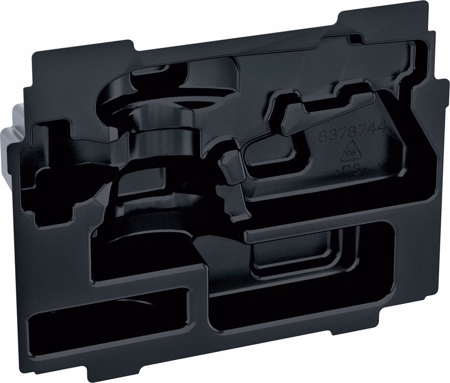 Piastra di aspirazione per levigatrice orbitale Makita BO5041 / BO5031 (codice 837874-4), con inserto compatibile per sistema Makpac