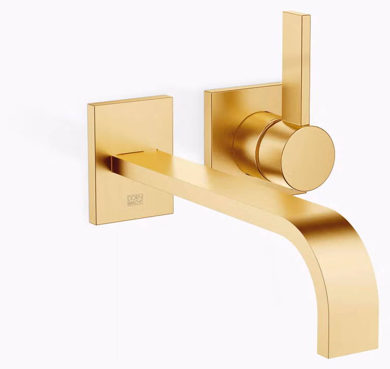 Dornbracht MEM Mitigeur monocommandé mural pour lavabos sans vidage, saillie 247mm, 36862782-28, 36862782-28