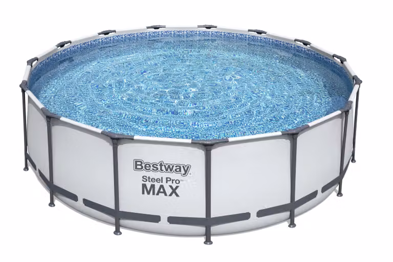 Set completo di piscine con telaio Bestway Steel Pro Max™, rotondo, 457x122cm, 56438