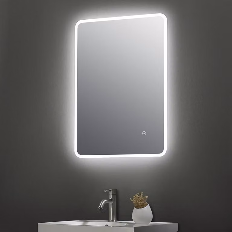 Specchio Interno Led 27W Antiappannamento 500x700mm