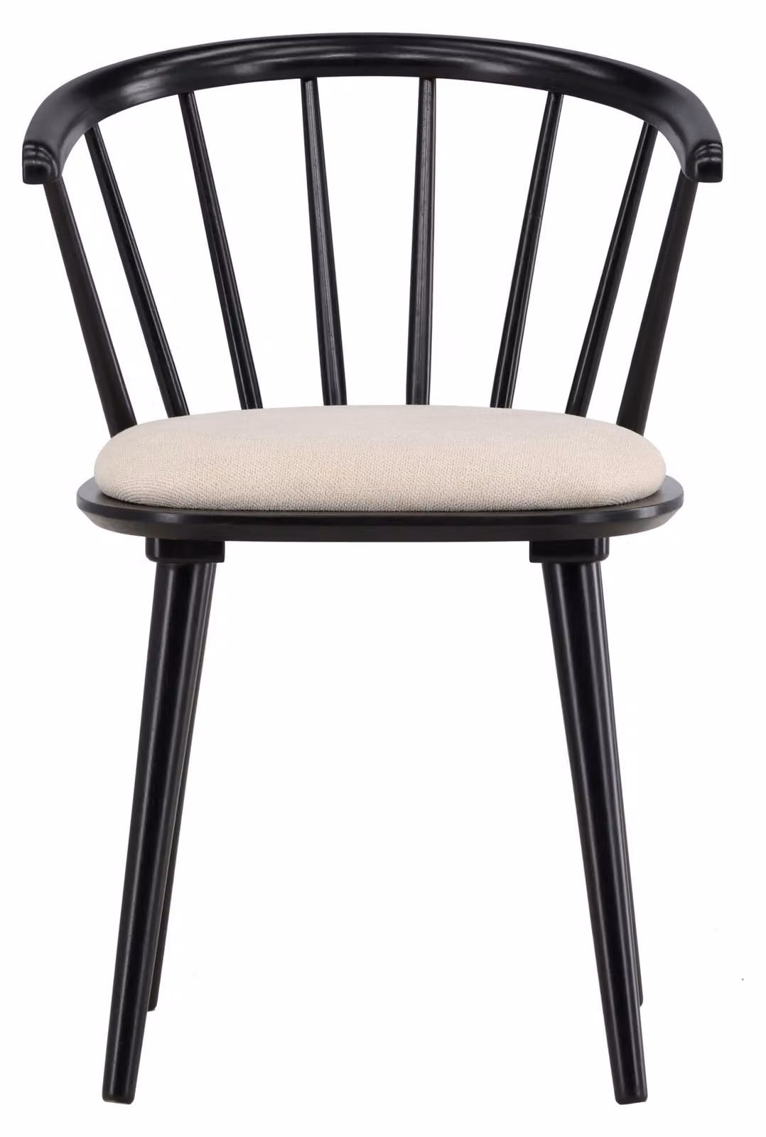 Sedia da pranzo Bobby, colore beige, della collezione Venture Home