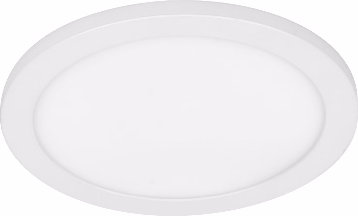 OSRAM Essential LED downlight side-mainlight 225mm 24W, apparecchio da incasso bianco caldo 3000K, faretto da soffitto bianco alluminio